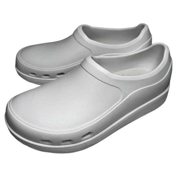 Fitflop Women’s Size 10 Urban White Work High Performance Professional Clogs - Picture 1 of 11